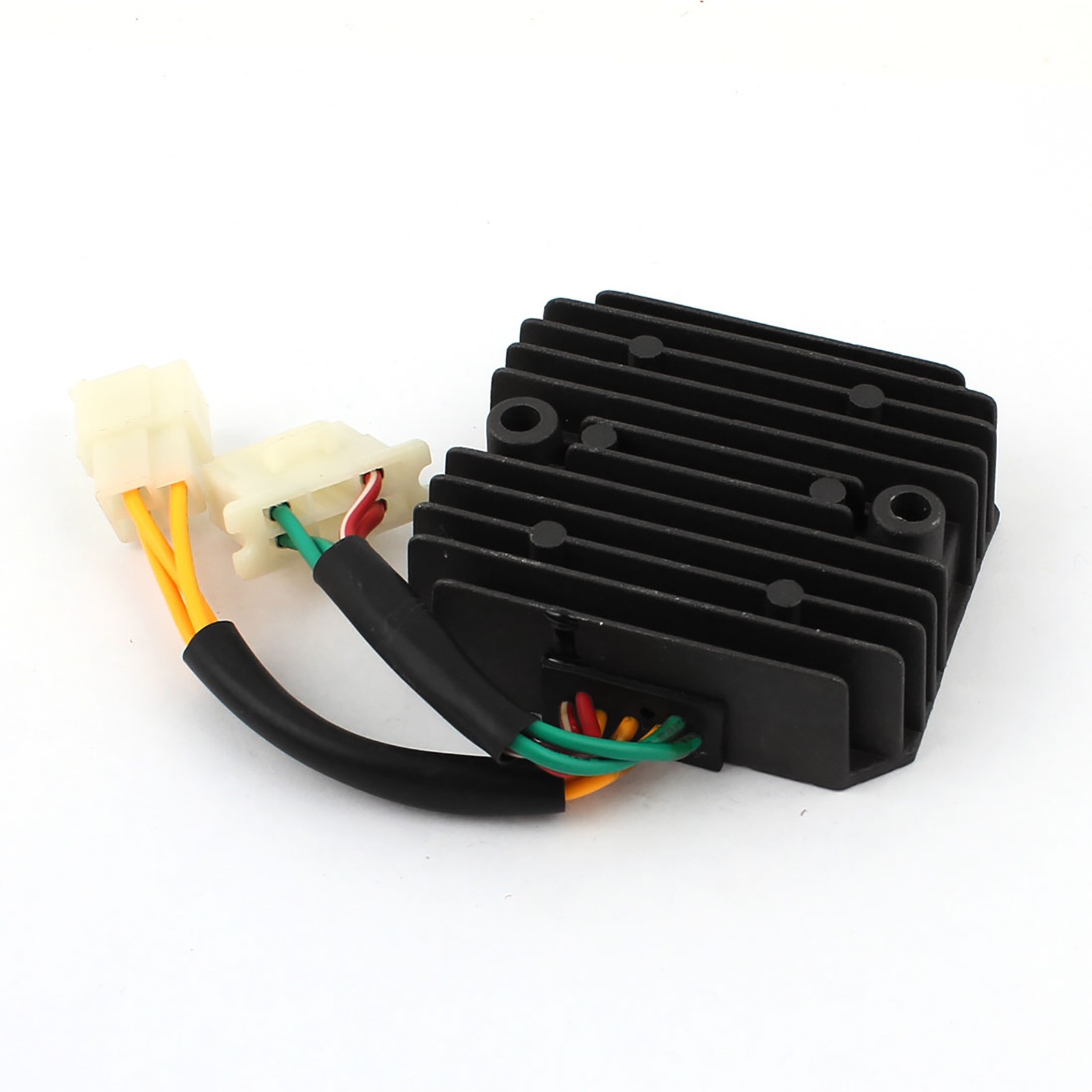 Universal Gray 3 Pins Motorcycle Motorbike Rectifier Voltage Regulator Pack of 1