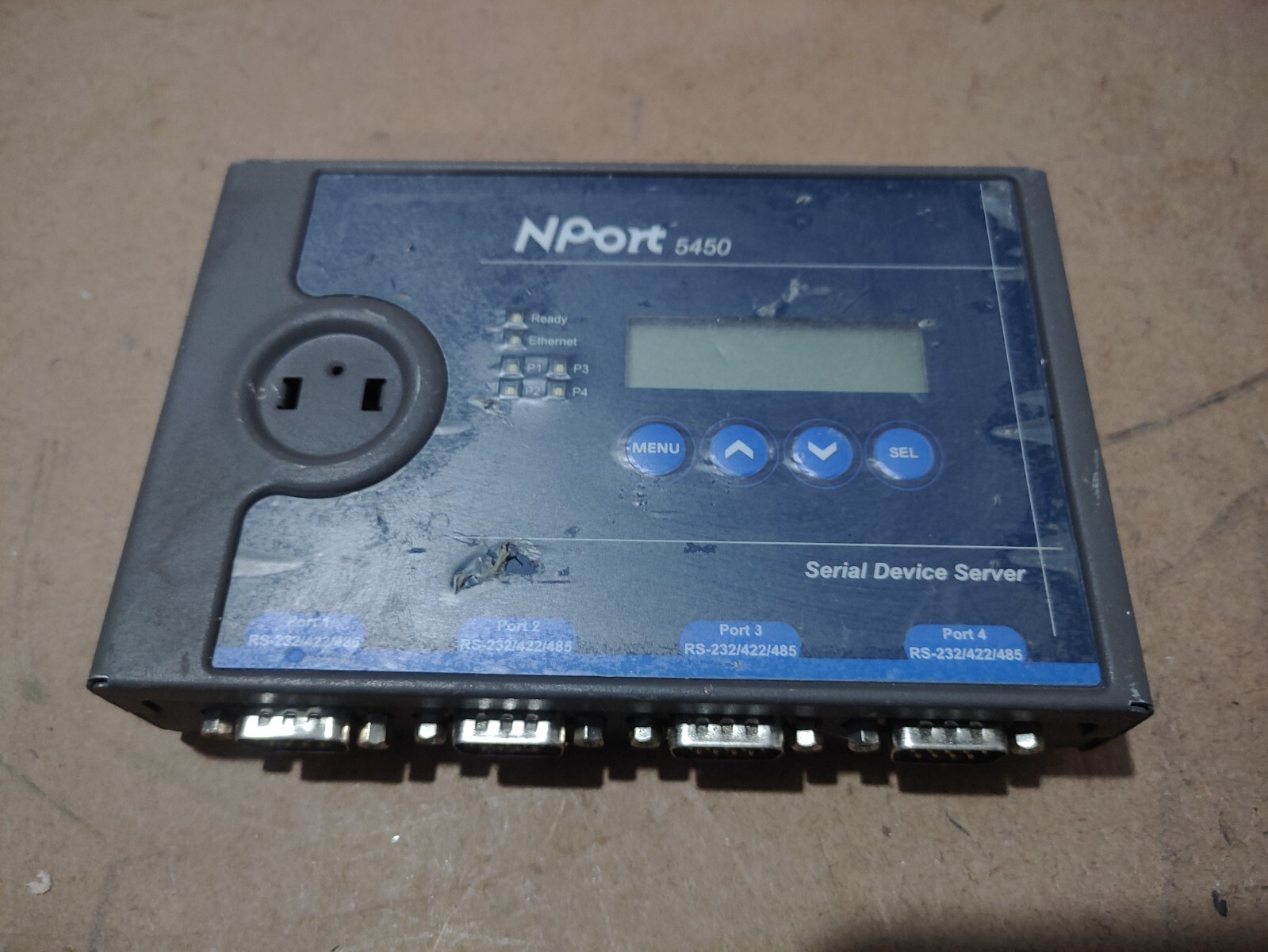 MOXA NPort 5450 REV 1.2 Serial Device Server | FedEx or DHL