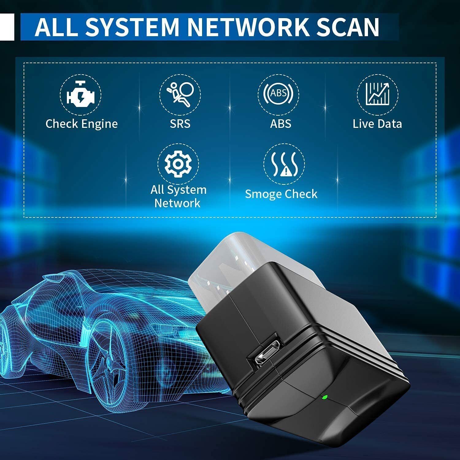 INNOVA 6000P Bluetooth OBD2 Scanner Code Reader All System Car Diagnostic Tools