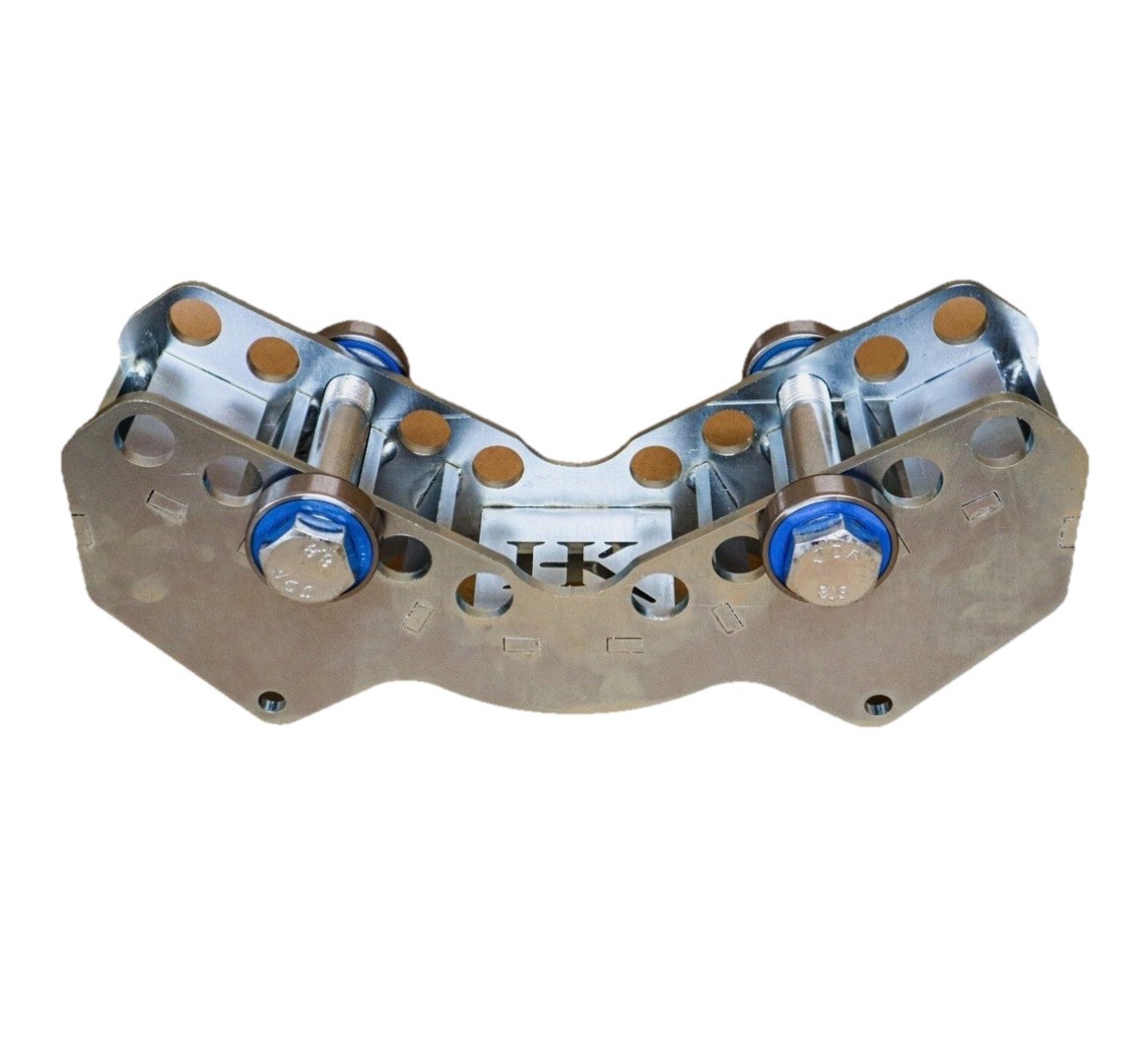 Large Pipe Roller Head, 1/4" Steel, Double Rubber Sealed, Zinc Plated, USA