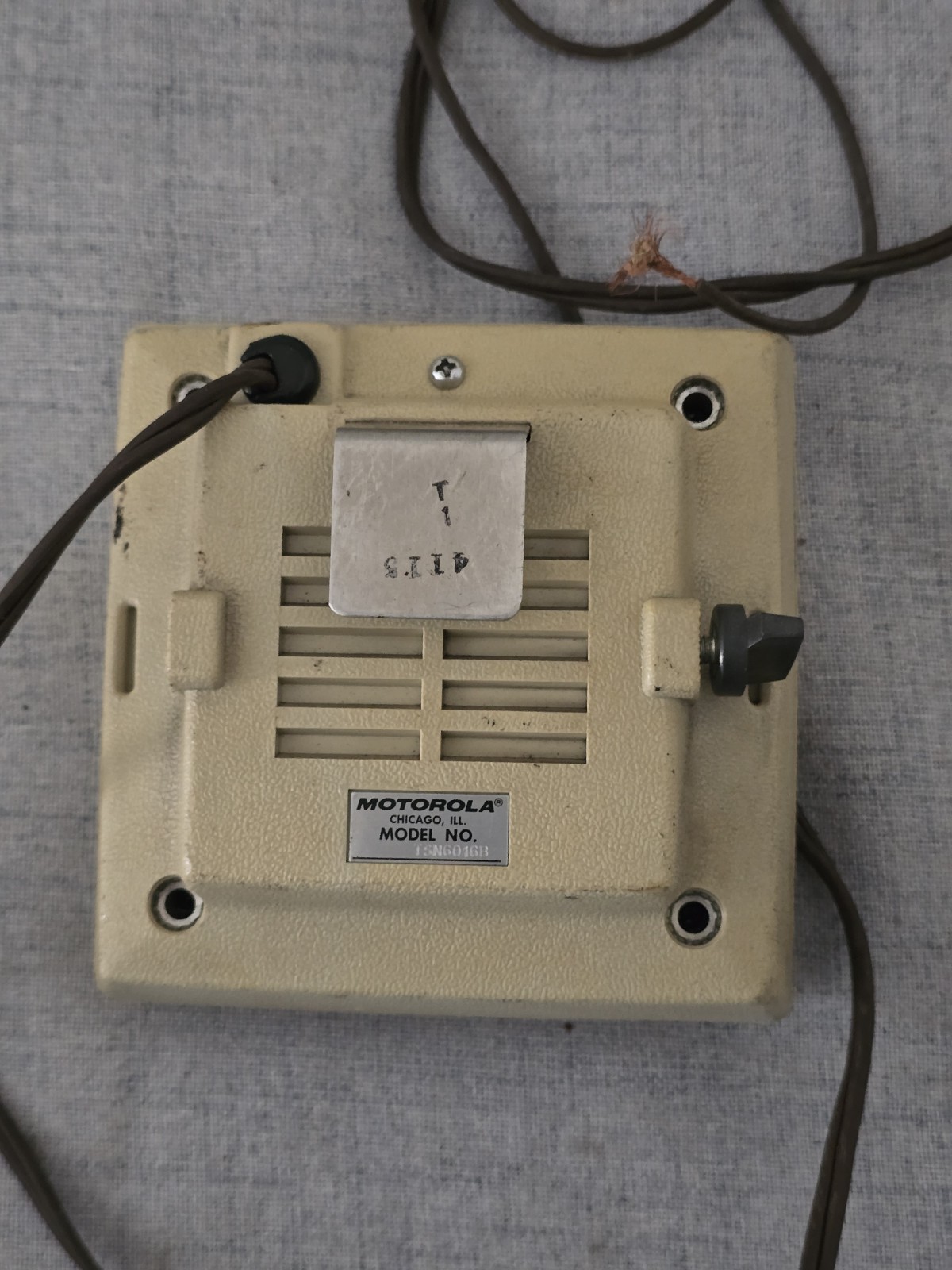 Vintage Motorola Speaker Model TSN6016B External