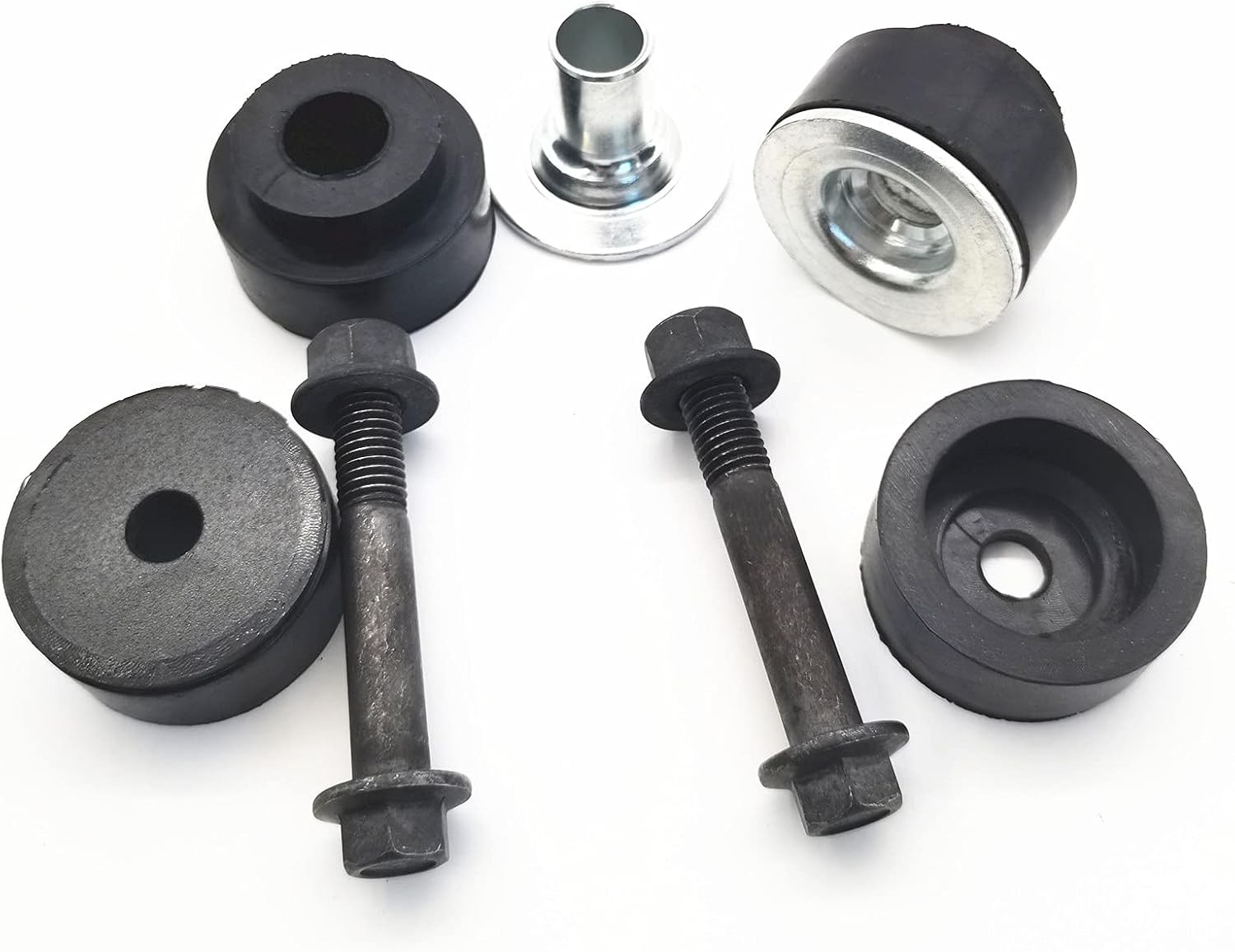 Radiator Support Bushing Kit, Fits GM 1967–1989, Rubber Mounts with Bolts