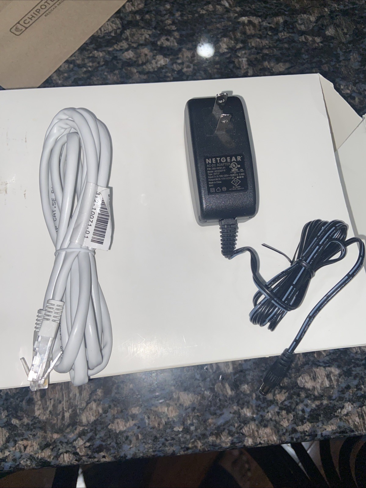 Authentic Adapter And Ethernet for Arlo base station