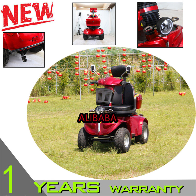 1000W 60V 20AH Four wheel Travel Mobility Scooter battery Motor for Adult Senior