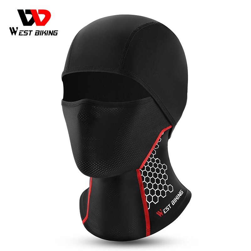 Summer Ice Silk Motorcycle Balaclava Face Mask Cover Breathable Cycling Cap Hat