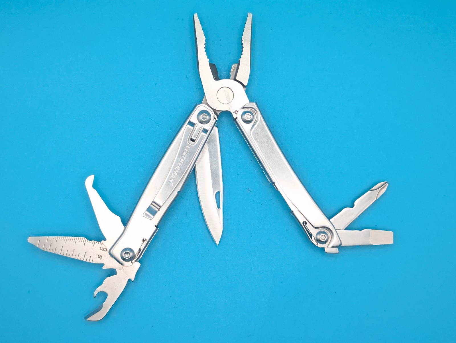 Leatherman Rev 3.8" Multi-Tool, Stainless!