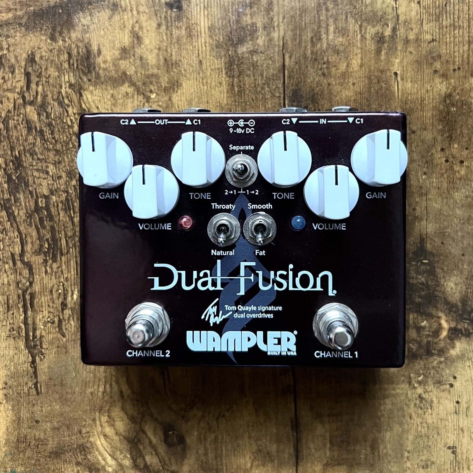 Wampler Dual Fusion V2 Overdrive
