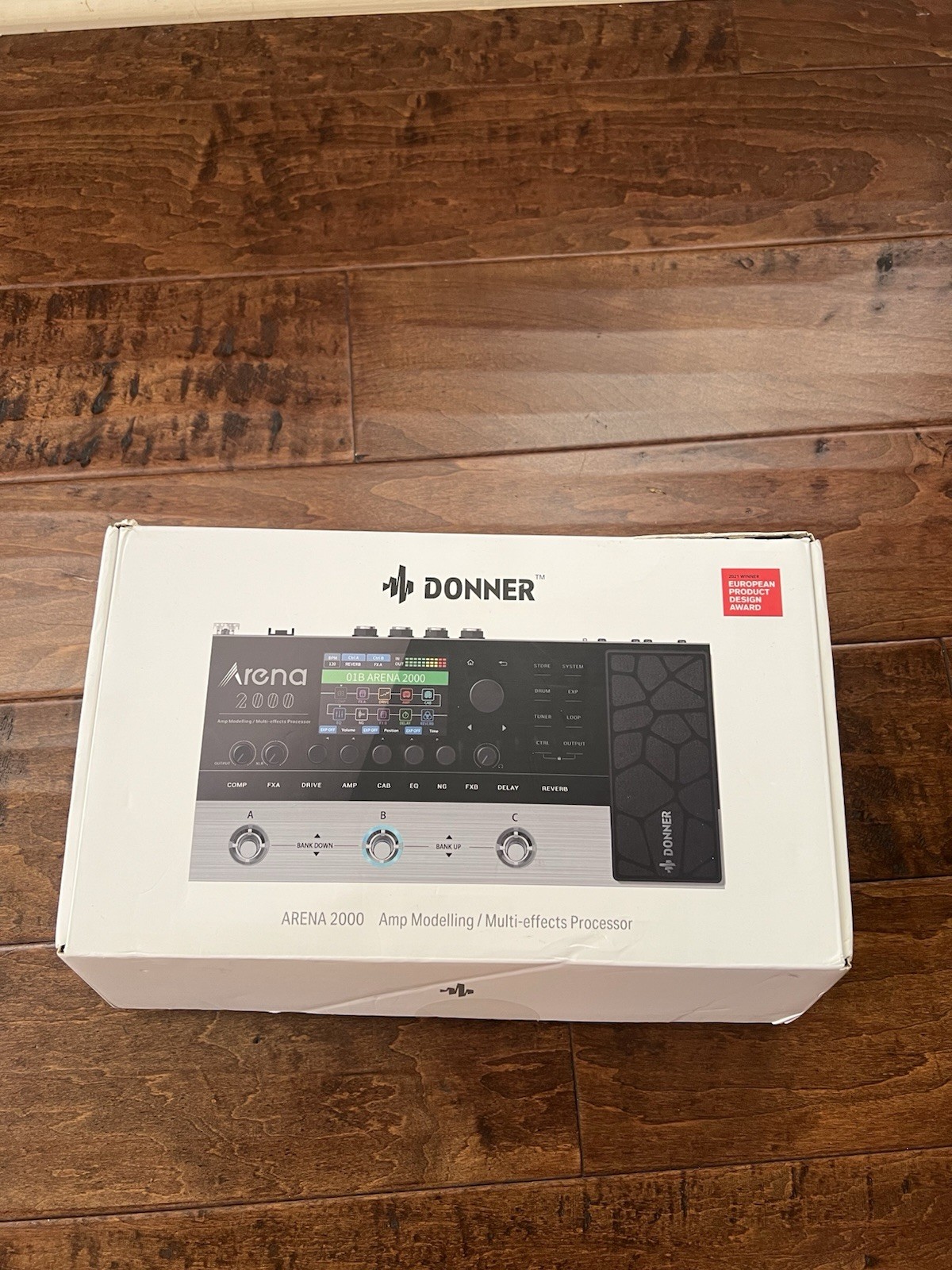 Donner Arena 2000 Multi-Effects Amp Modeling Reverb Delay Digital Guitar