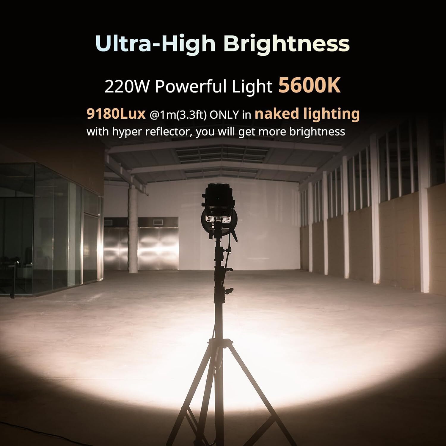 SmallRig RC 220B Pro Bi-Color LED Monolight Bowens Mount Light