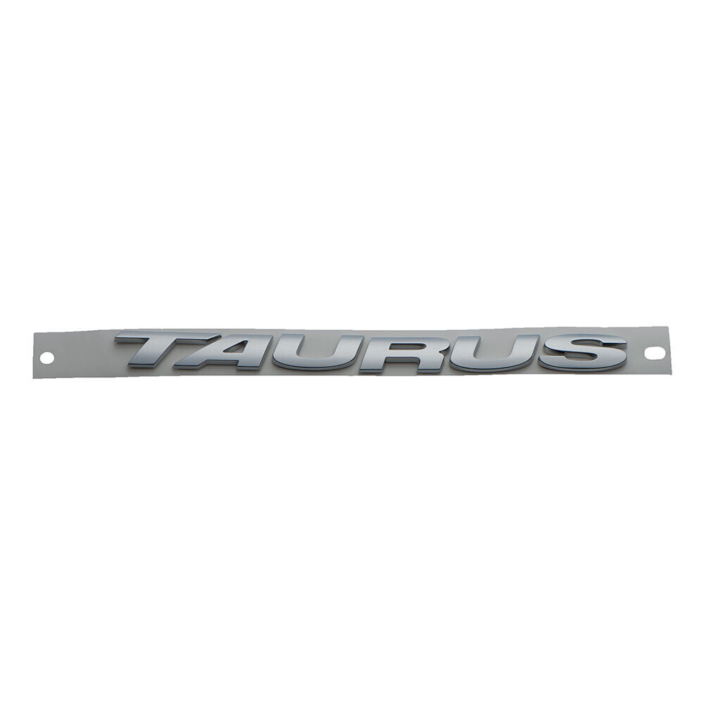 2010-2013 Ford Taurus Chrome "TAURUS" Trunk Lid Emblem Name Plate OEM NEW