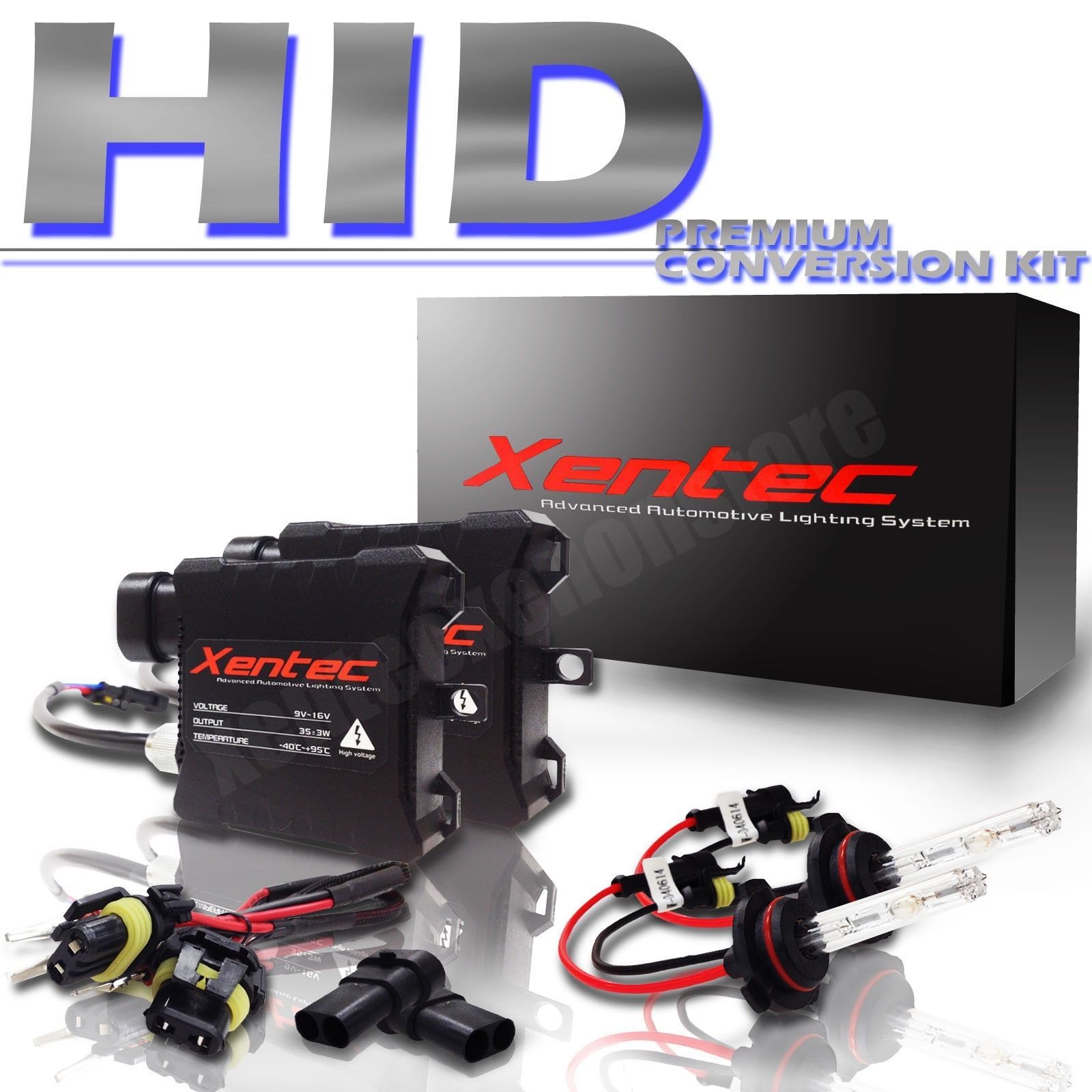 XENTEC 35w Xenon HID KIT H11 Headlight 2 BALLAST + 2 BULBS Conversion Light