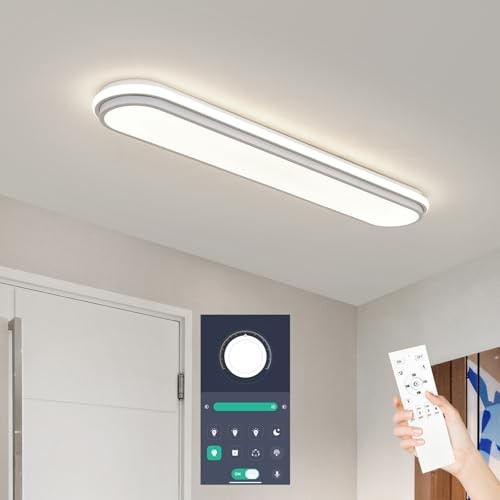 Smart LED Ceiling Light,36.2In 36.2 Inch Dimmable(Memory Function/CRI 97+) - B