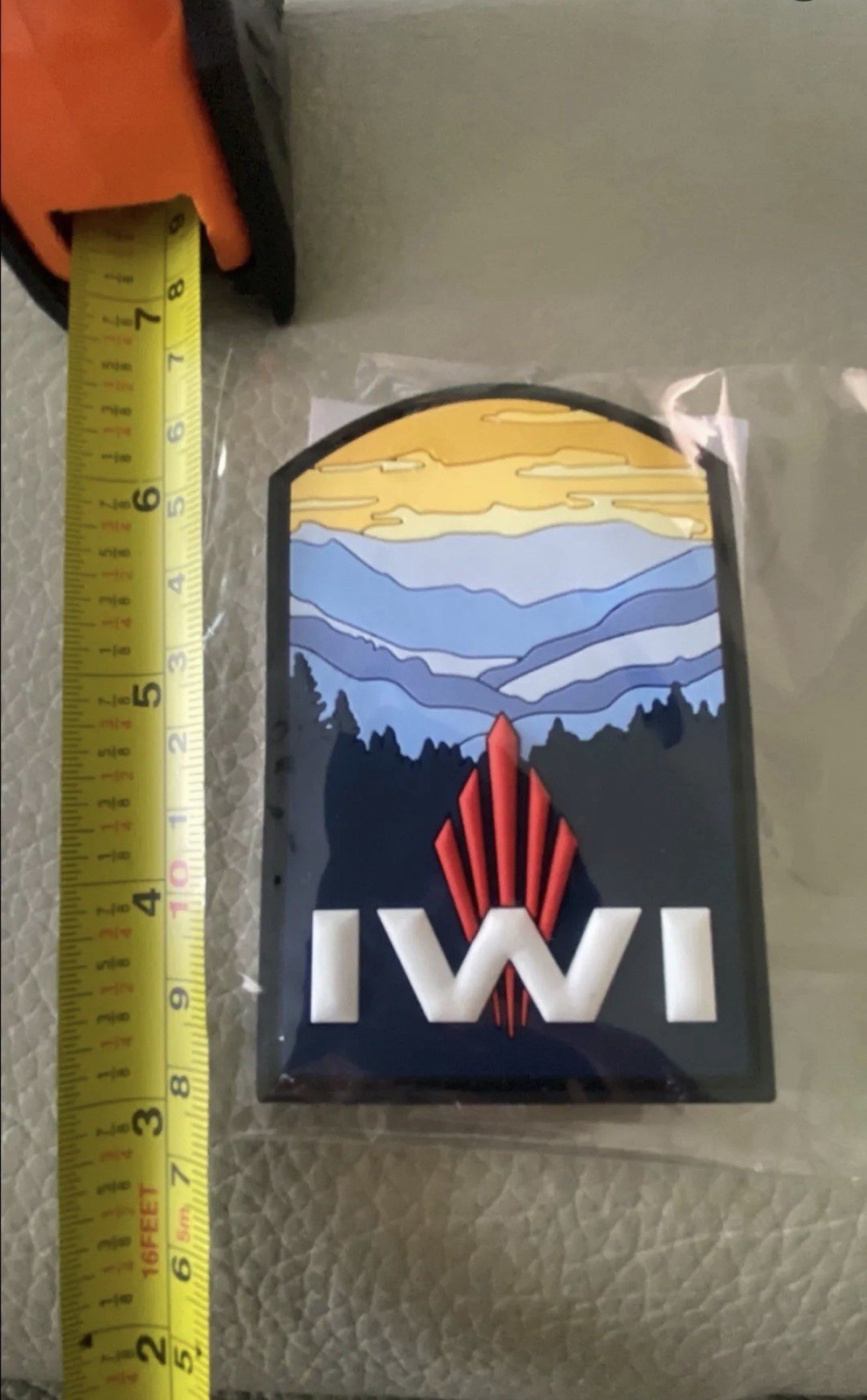 IWI - Gun Brand Tactical Patch - apply to your tactical gear and apparel
