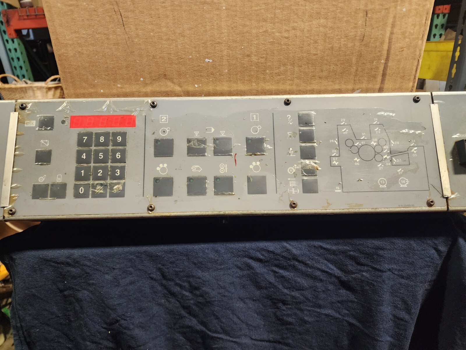 Control Panel From Hamada H234 Press