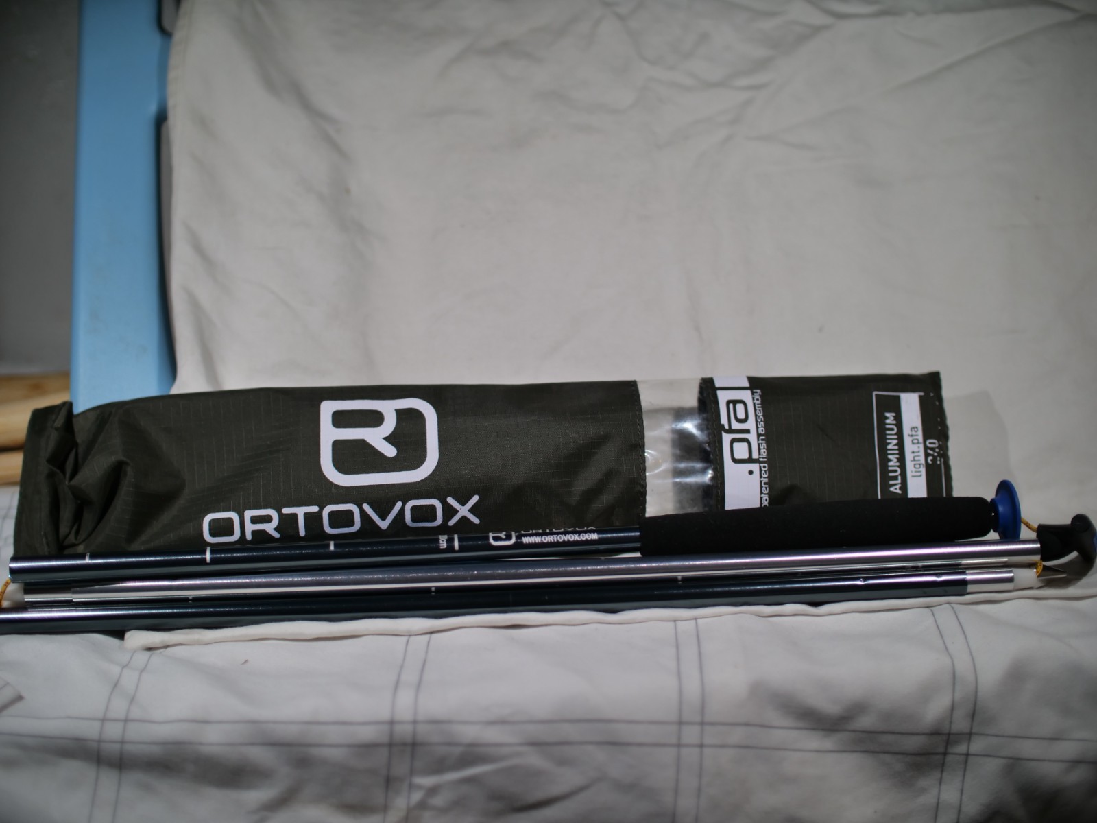 Ortovox Alu 240 Probe  (Blue, Grey, Silver) 240cm, Avalanche Probe