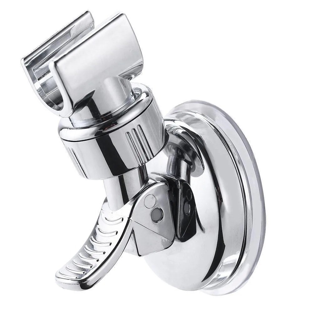 Adjustable Shower Head Holder Suction Cup Handheld Showerhead Wall Mount Bracket