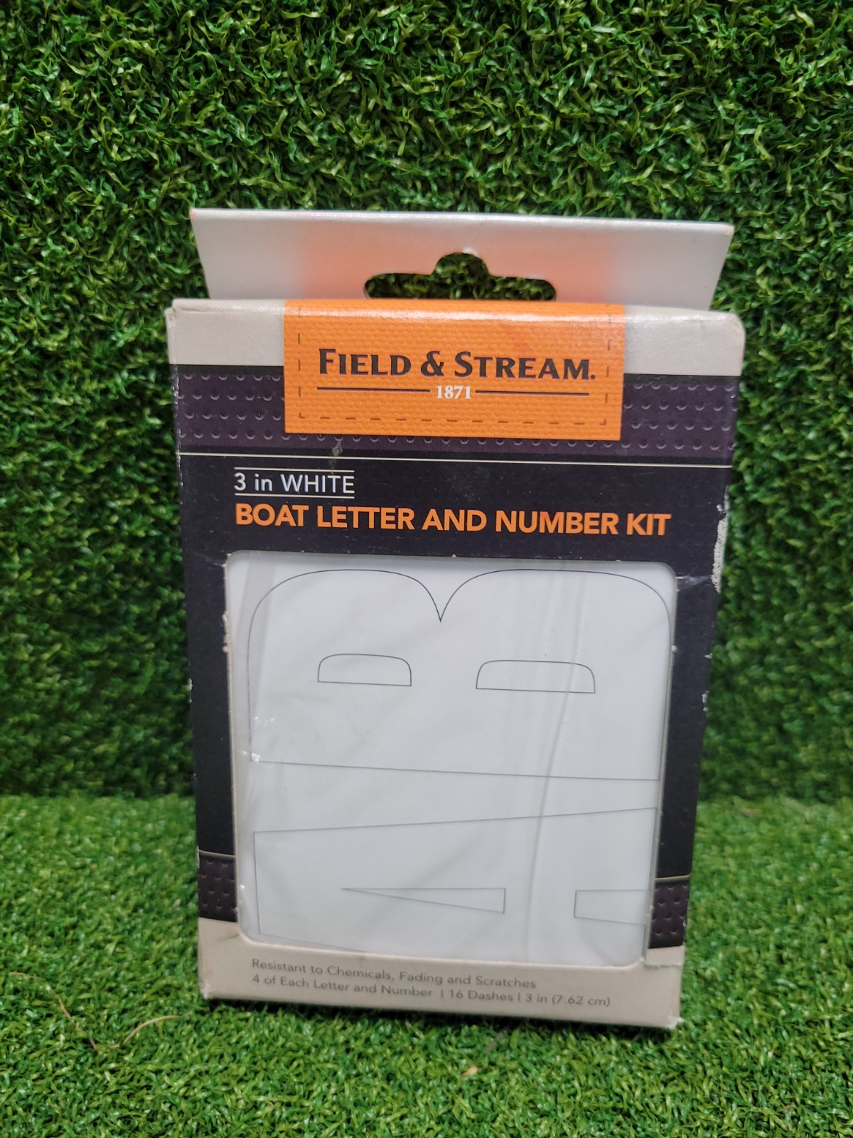 Field & Stream 3" Boat Letter & Registration Number Kit