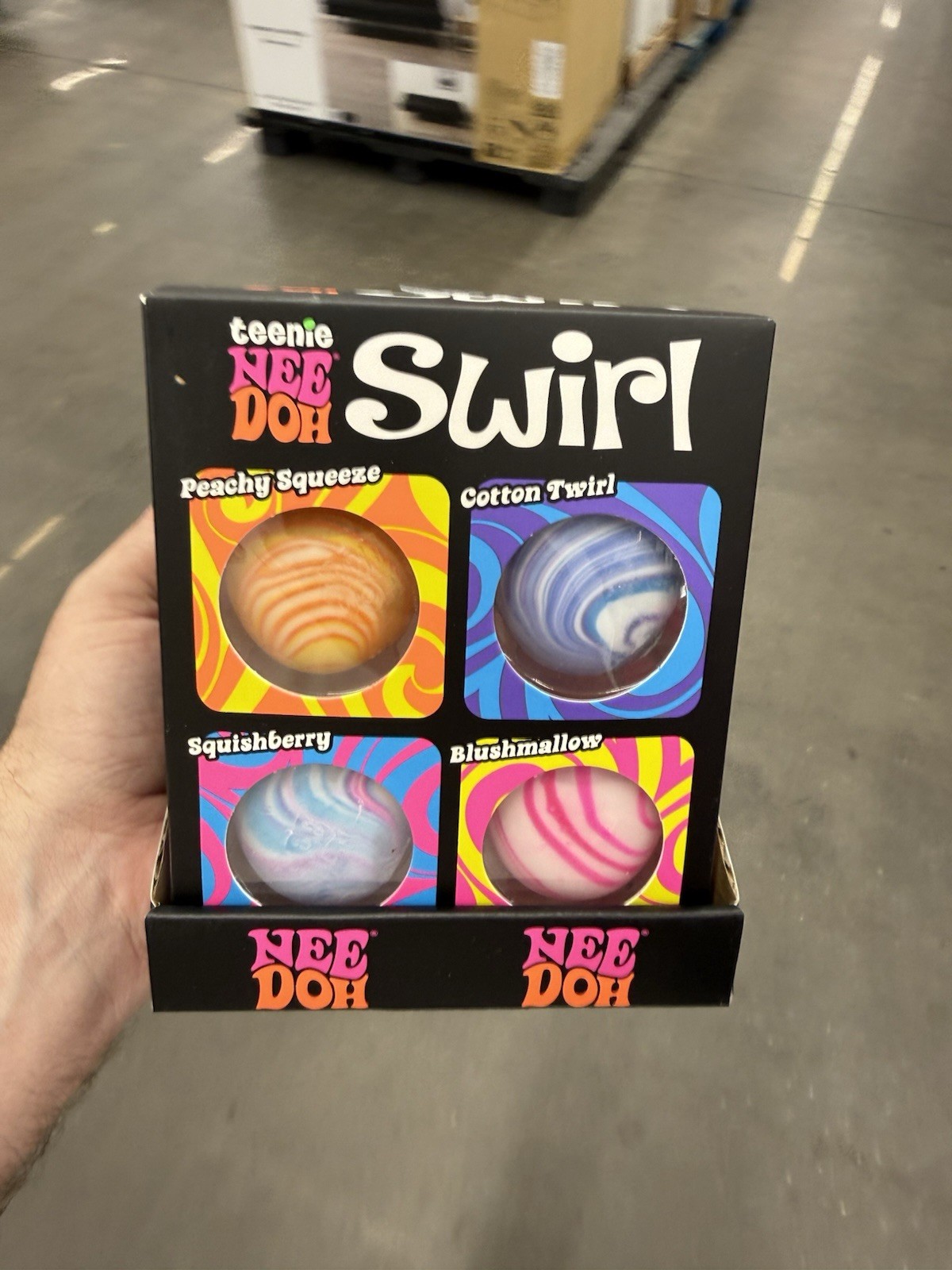Nee Doh Swirl 4 Pack - Very Hard To Find TikTok Viral Toy - Quantity Available