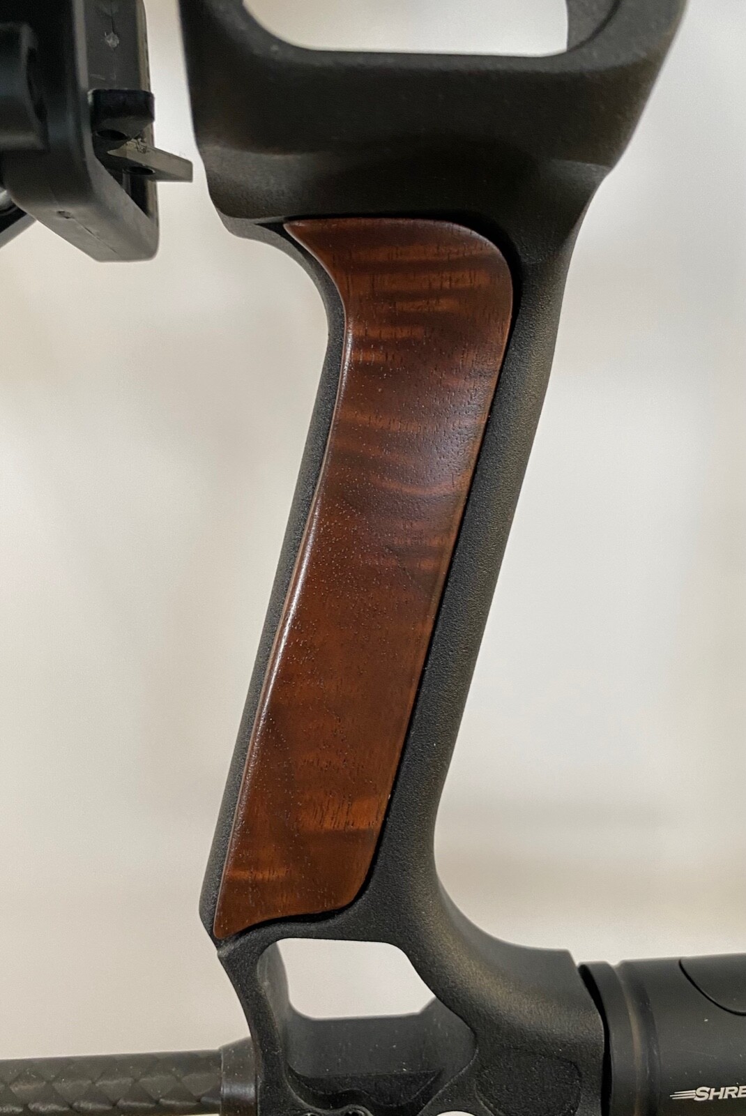 CUSTOM Side Plates for Mathews Bows 2019 - 2023 (RH; Dark Walnut)