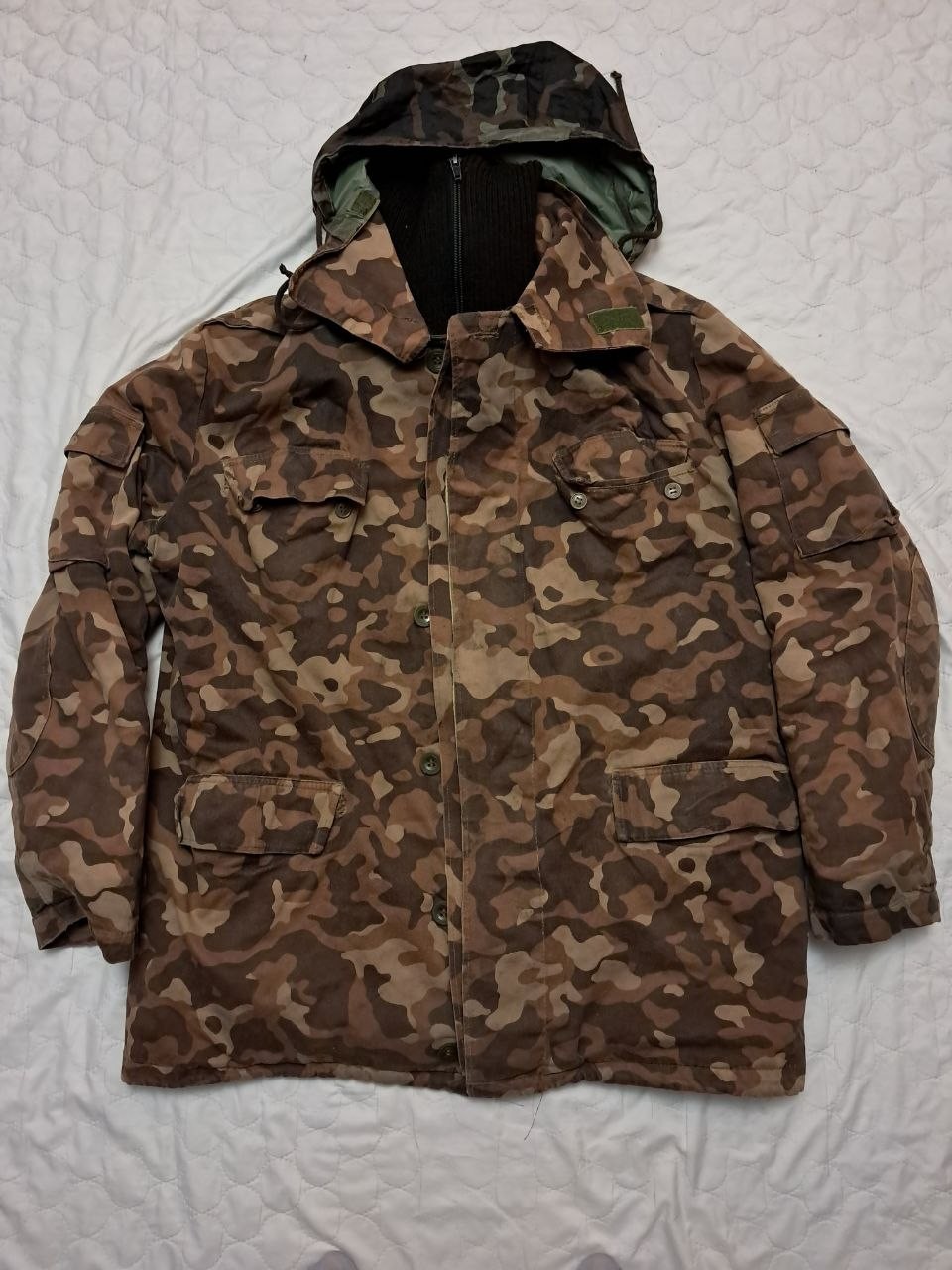 Military Jacket Winter Dubok Armed Forces of Ukraine Parka Fufaika Soldier Army