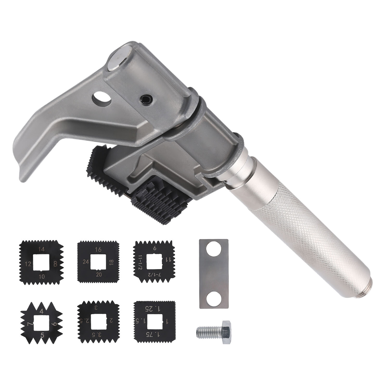 7402 Universal Outside Thread Chaser with 6 Dies 216884 Use for 1-1/4” to 5” O.D