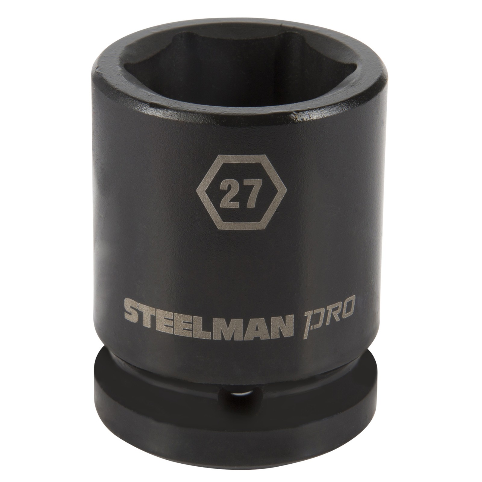 Steelman Pro 3/4 in. Drive 27mm 6 Point Impact Socket 79250