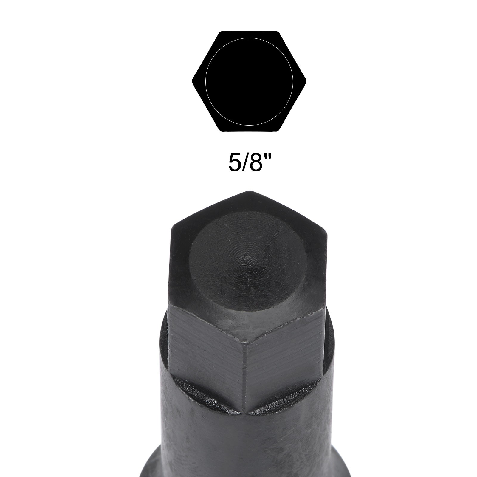 5/8" Impact SAE Bit Socket for DIY Hand-making, CR-MO 78mm Length