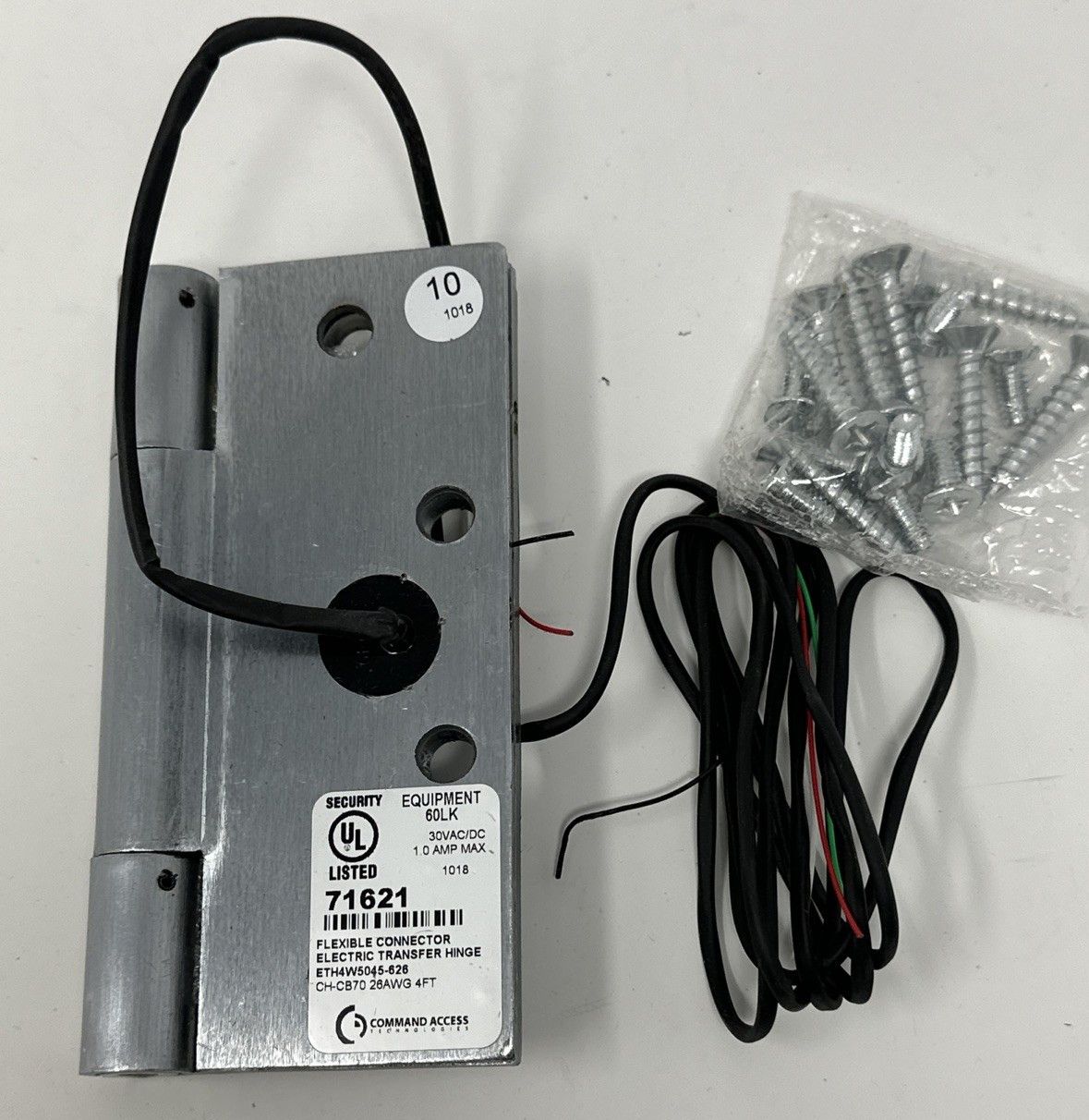 NEW Command Access Electric Transfer Hinge ETH4W5045-626 | 71621