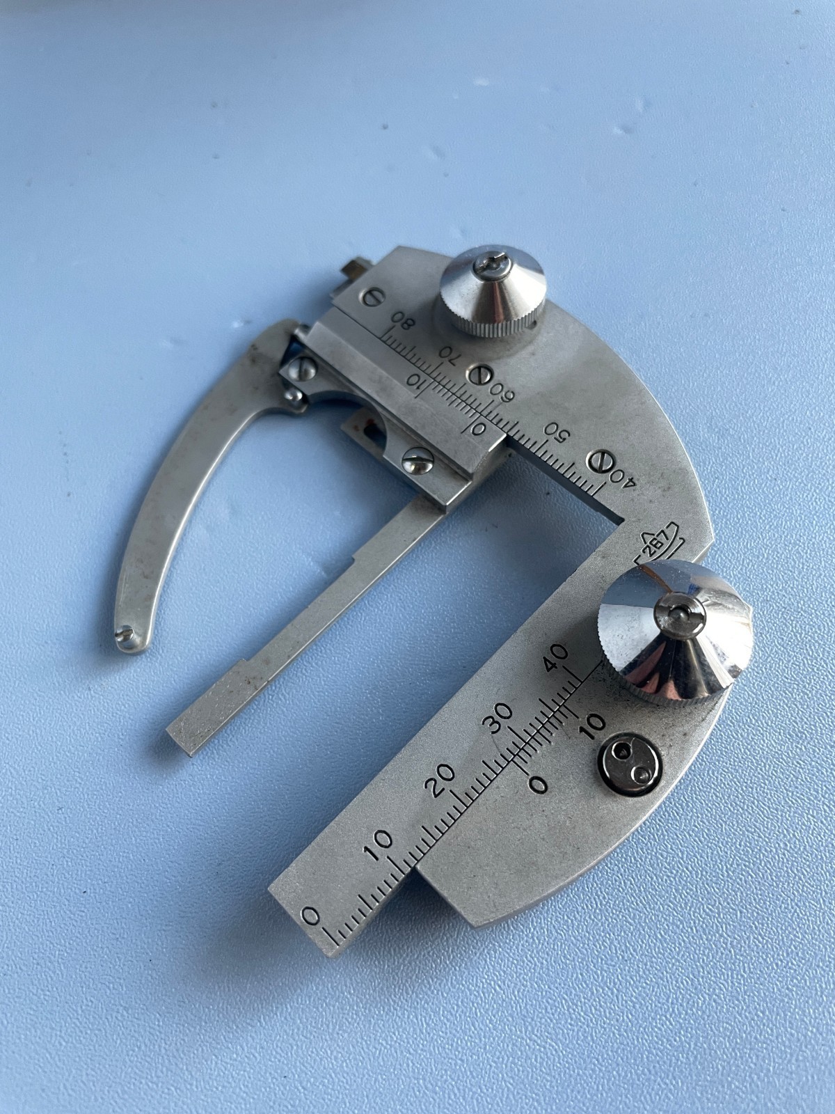 Microscope Accessories -267 Mobile Sample Holder XY Small sample holder retro
