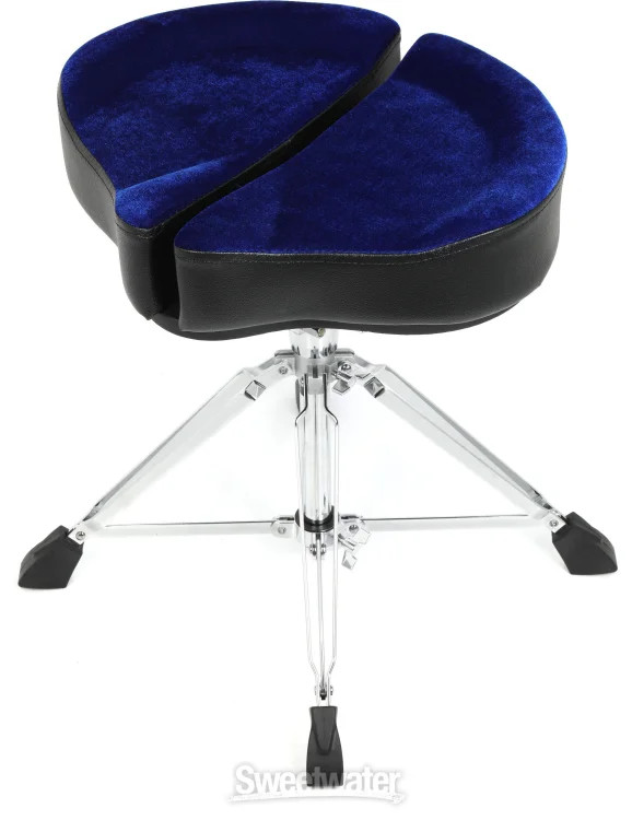 Ahead Spinal-G Saddle Drum Throne - Blue