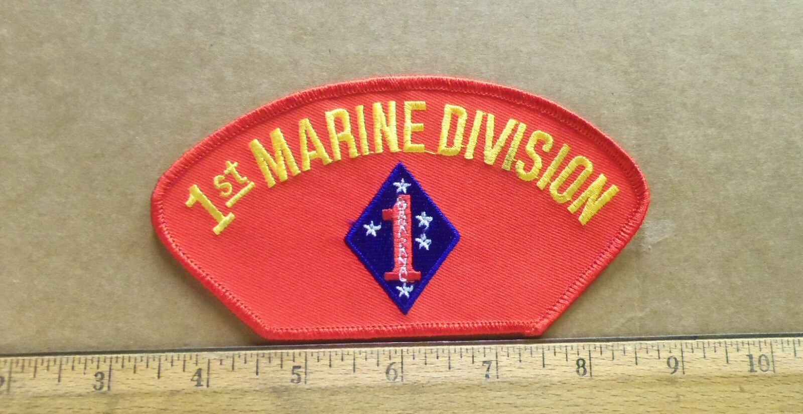 US Marine Corps - 1st Marine Division Embroidered Patch
