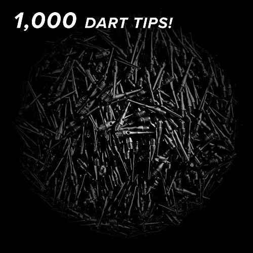 Soft Tip Dart Points 2BA Thread - Tufflex III, 100 & 1000 Packs, Dart Accessorie