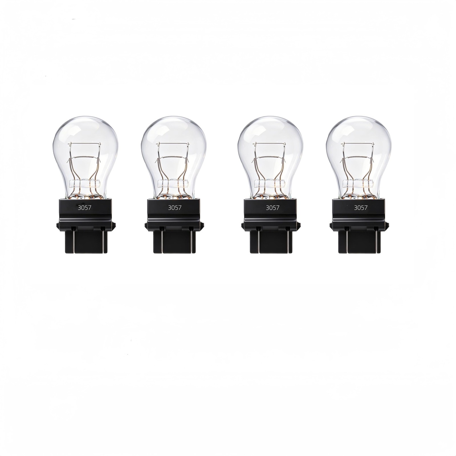 4 Pack 3057 Bulb, 3157 4157 Brake Light/Tail Lights/Turn Signal Auto Bulbs T2...