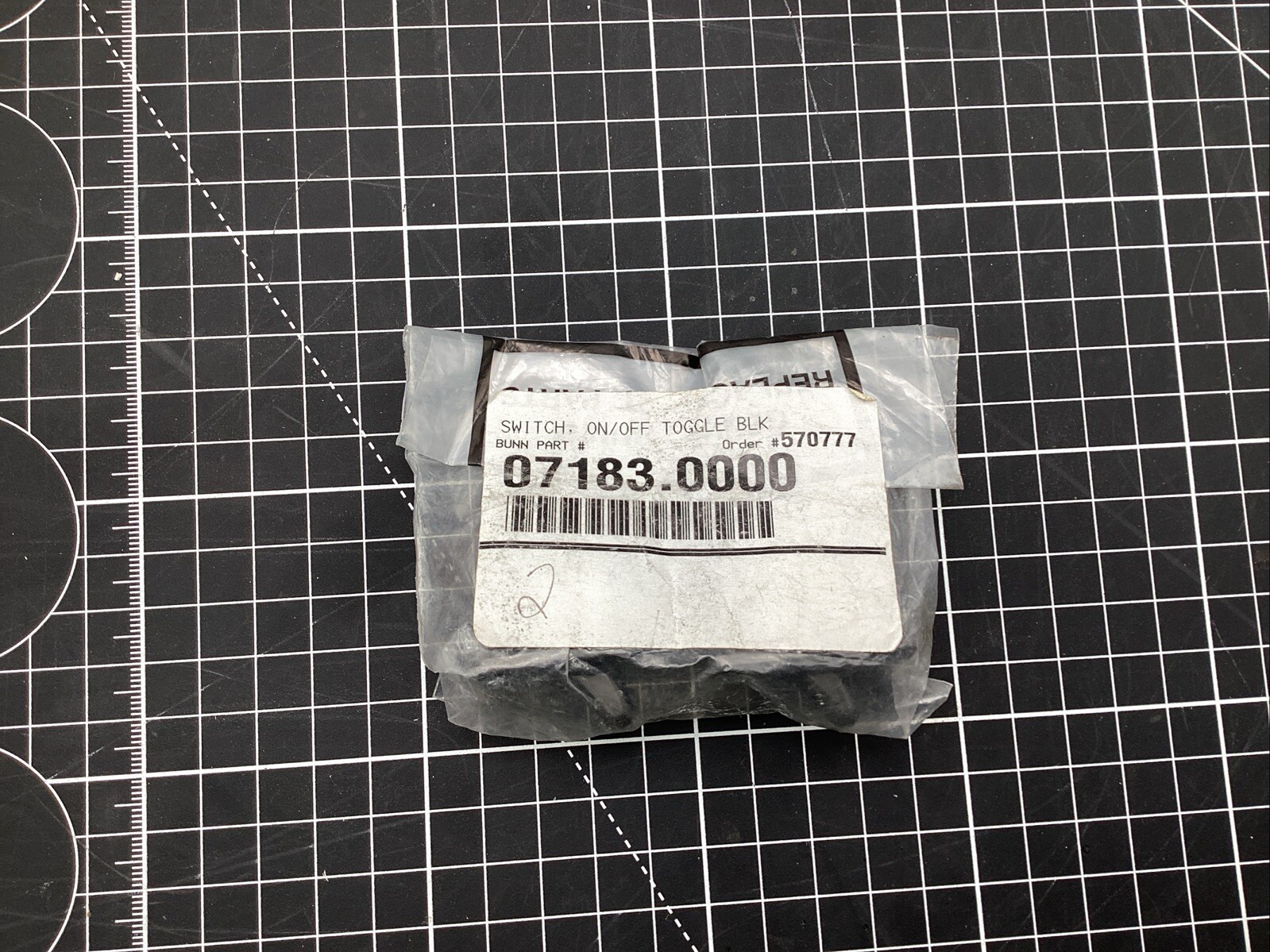 OEM Bunn Switch On/Off Toggle Blk Genuine OEM BU07183.0000 * Free Shipping *