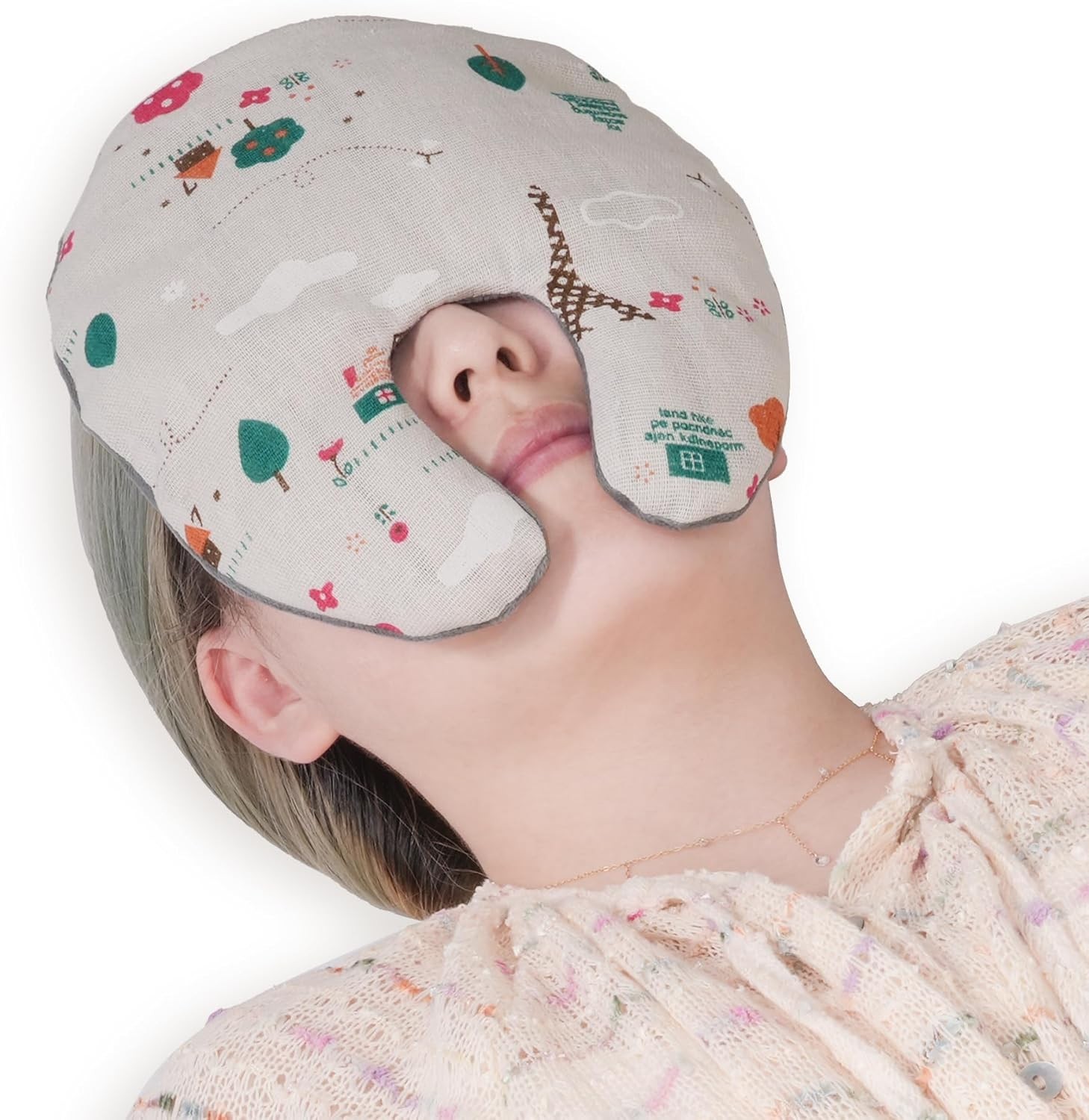 Heated Face Mask Microwave Sinus Headache Relief