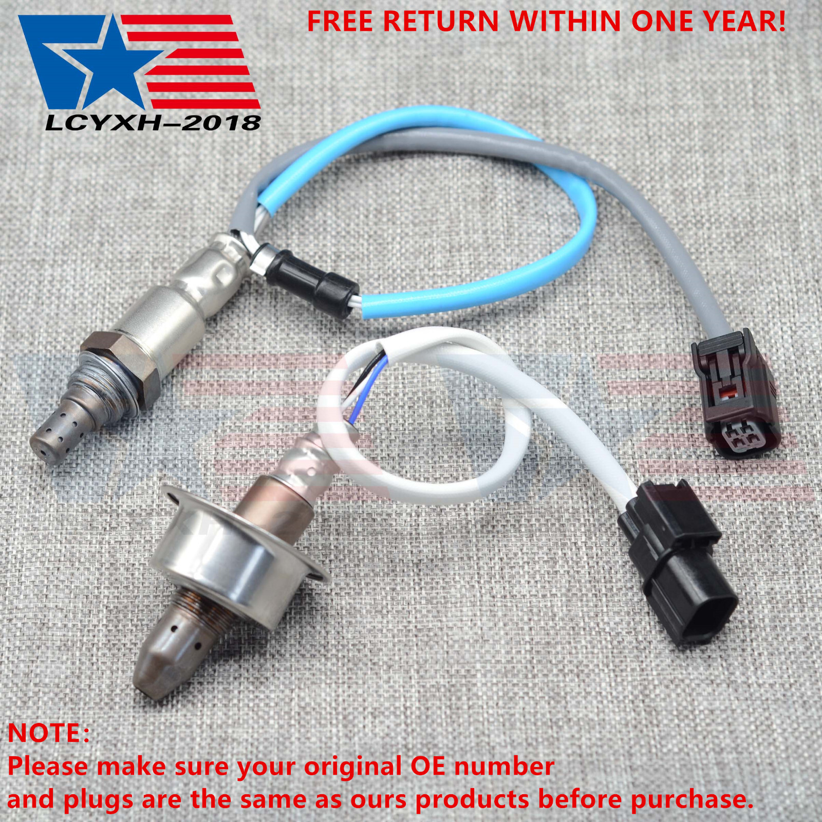 New 2pcs Oxygen 02 Sensors fit for 2013-2017 Honda Accord 2.4L L4 234-9131 USA