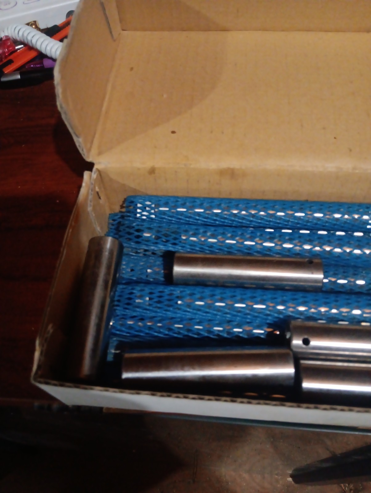 VTG Machines Blank Dowels Misc Box, As Is! Over 5LBS!!