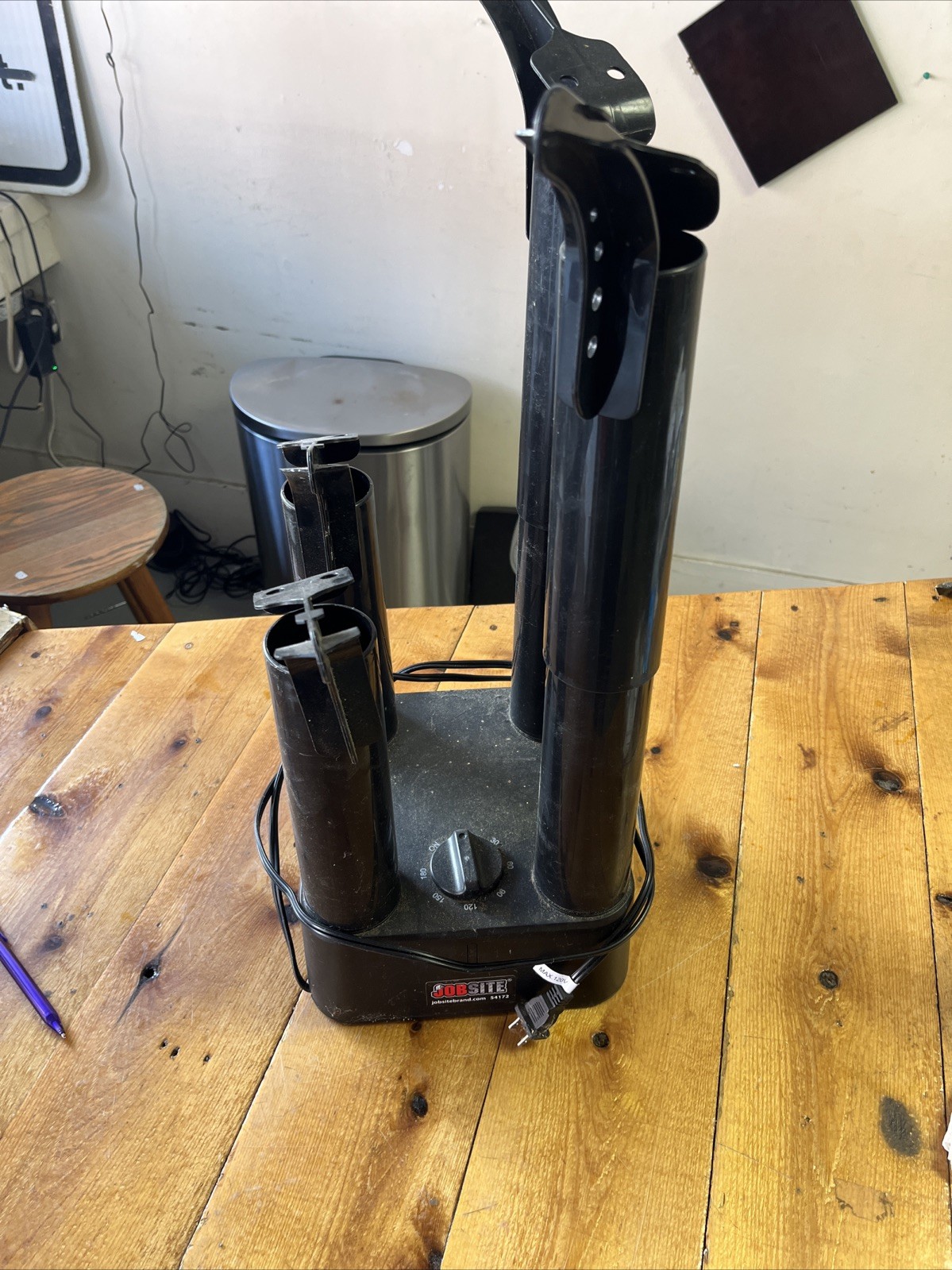 JobSite Boot Dryer - Mighty Dry Boot Dryer with Heat Blower Fan
