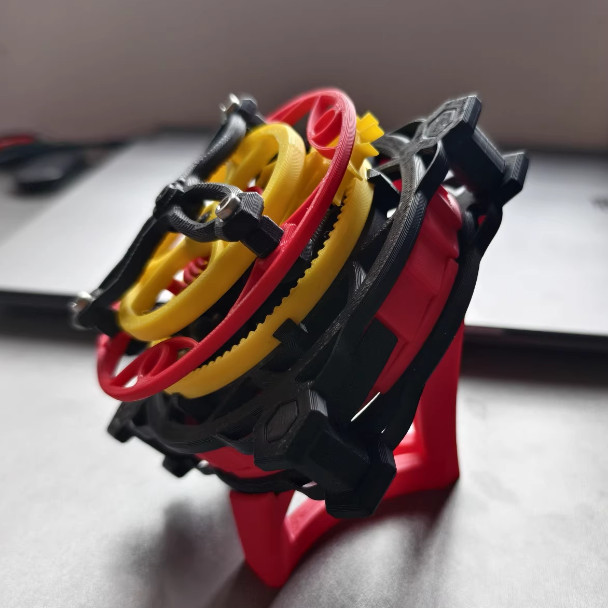3D Printing Creative Tourbillon Desktop Ornament Decompression Toy Gift