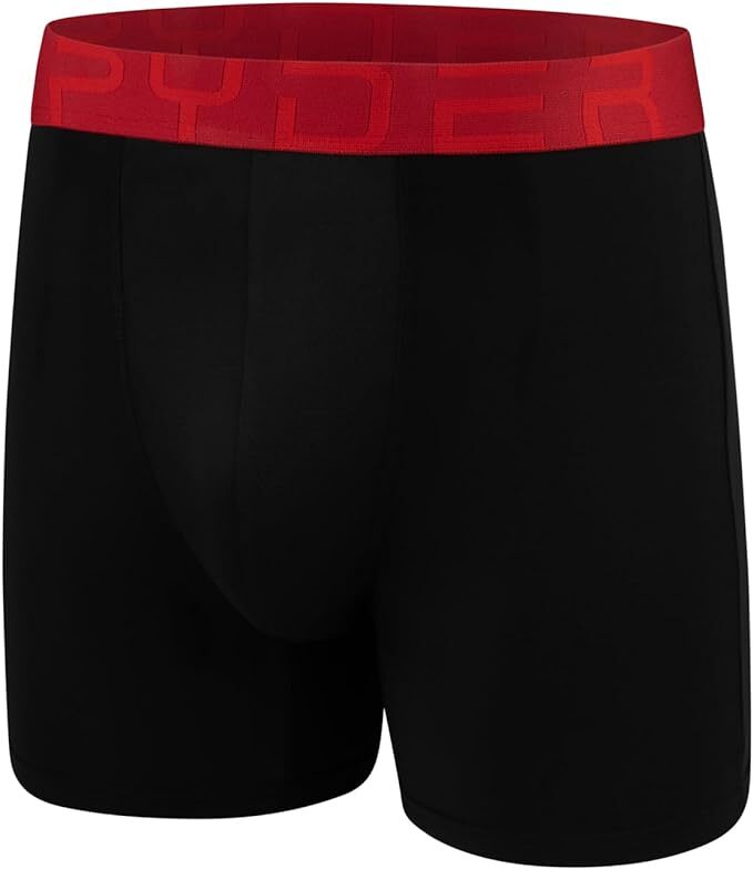 4 Pck SPYDER MEN MESH PERFORMANCE STRETCH Boxer Briefs BLACK Medium Large XLarge