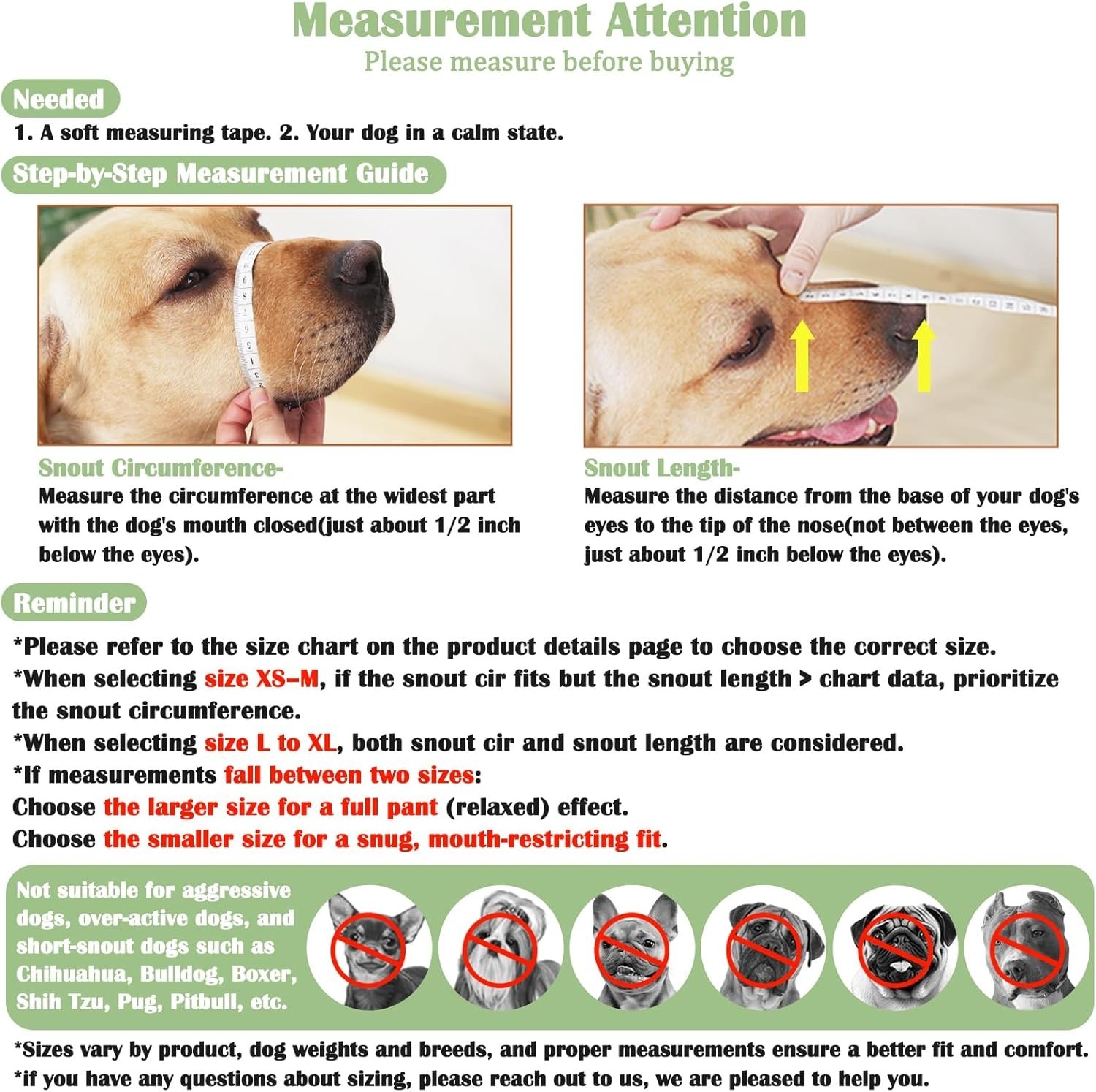 Mayerzon Dog Muzzle, Soft Mesh Muzzle for L [Snout Cir: 11"-12¼"], Black