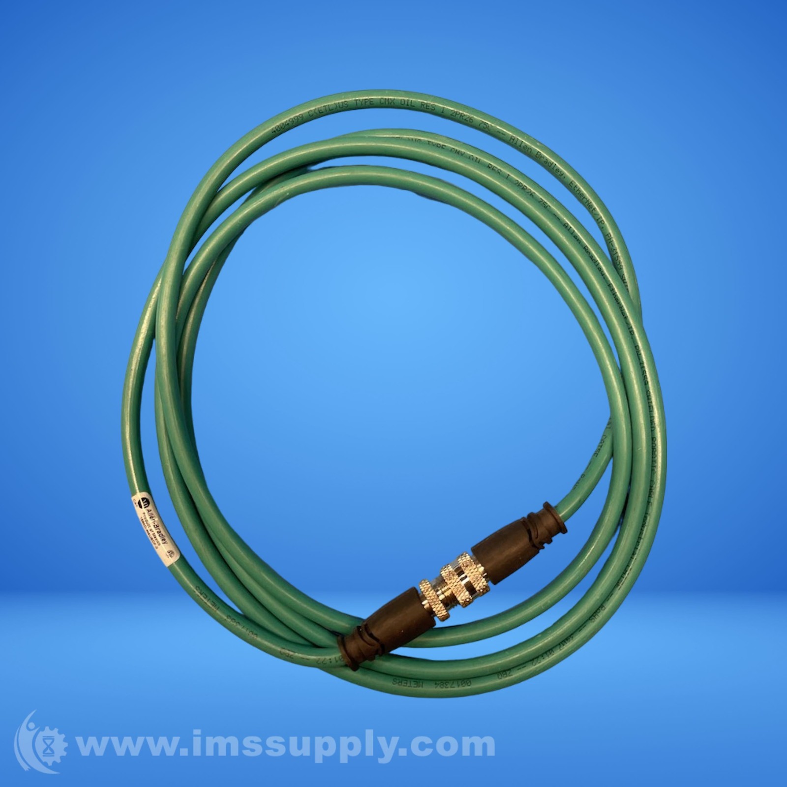 Allen Bradley 1585D-M4UBDF-2, M12 Ethernet Patchcord FNIP
