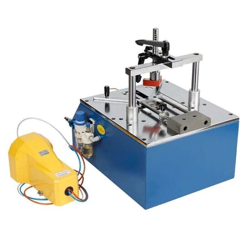 Bench-Top Type Picture Frame Underpinner Desktop Pneumatic Nail Angle Machine