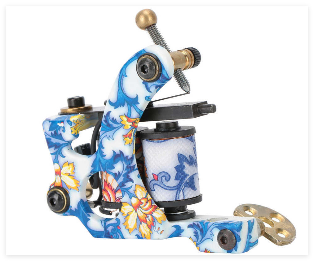 New Design Professional 10 Coils Cast Tattoo Machine Gun Supply
