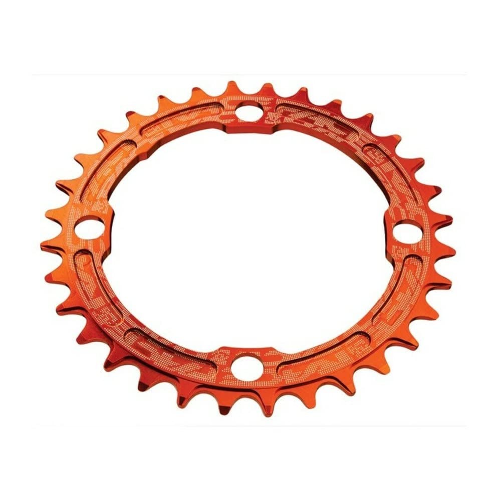 RaceFace 1x Narrow Wide Chainring - 36t 104 BCD 10-12 Speed 7075 Aluminum Orange