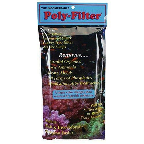 BIO MARINE POLY FILTER FLOSS PAD 4 X 8" - FRESH AND SALTWATER AQUARIUMS