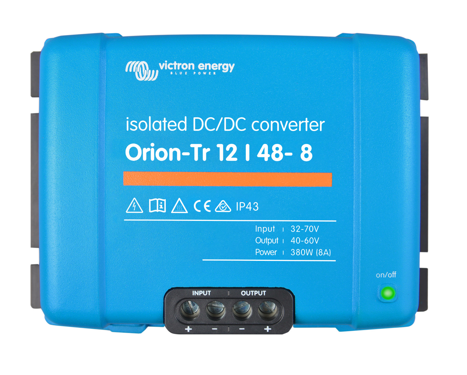 Victron ORI124838110	Orion-Tr 12/48-8A (380W) Isolated DC-DC converter