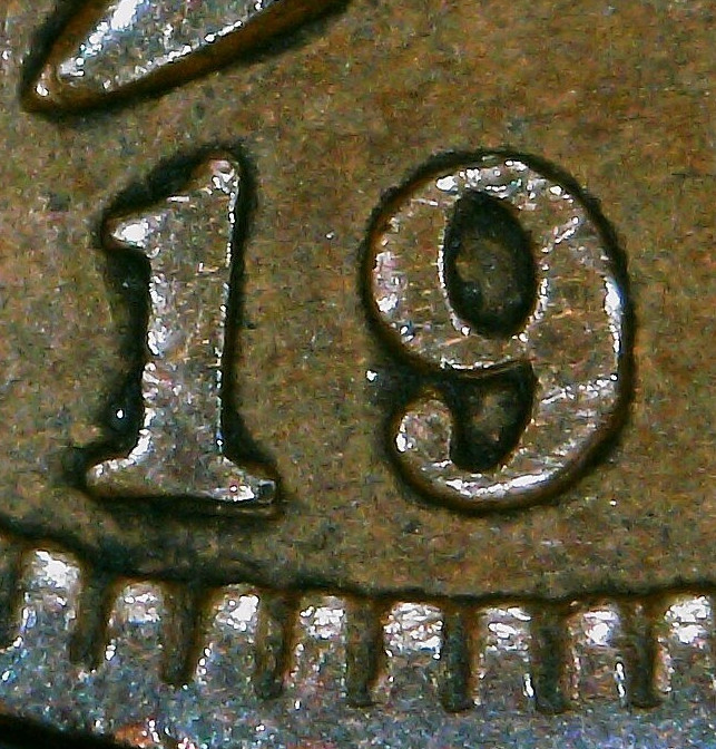 1906 Indian Head Cent S-3 RPD-003 - Repunched Date - Free Shipping!