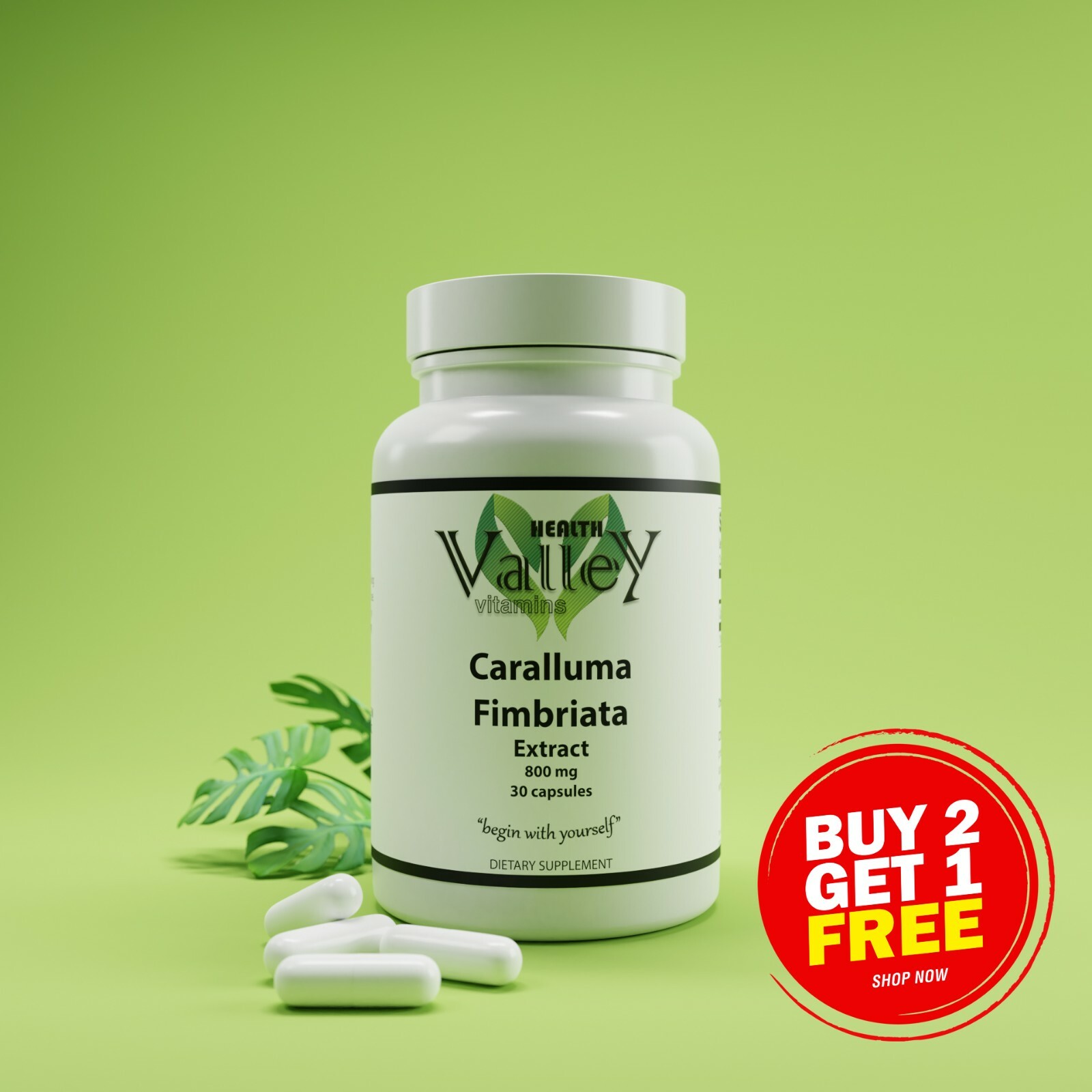 Caralluma Fimbriata Extract 800mg Weight loss, Appetite Suppressant, Endurance