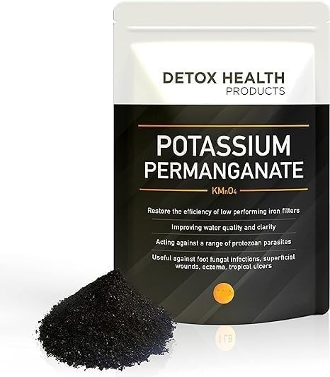 Potassium ~ Permanganate Crystal - Free Flowing Powder - Detox Health Products -